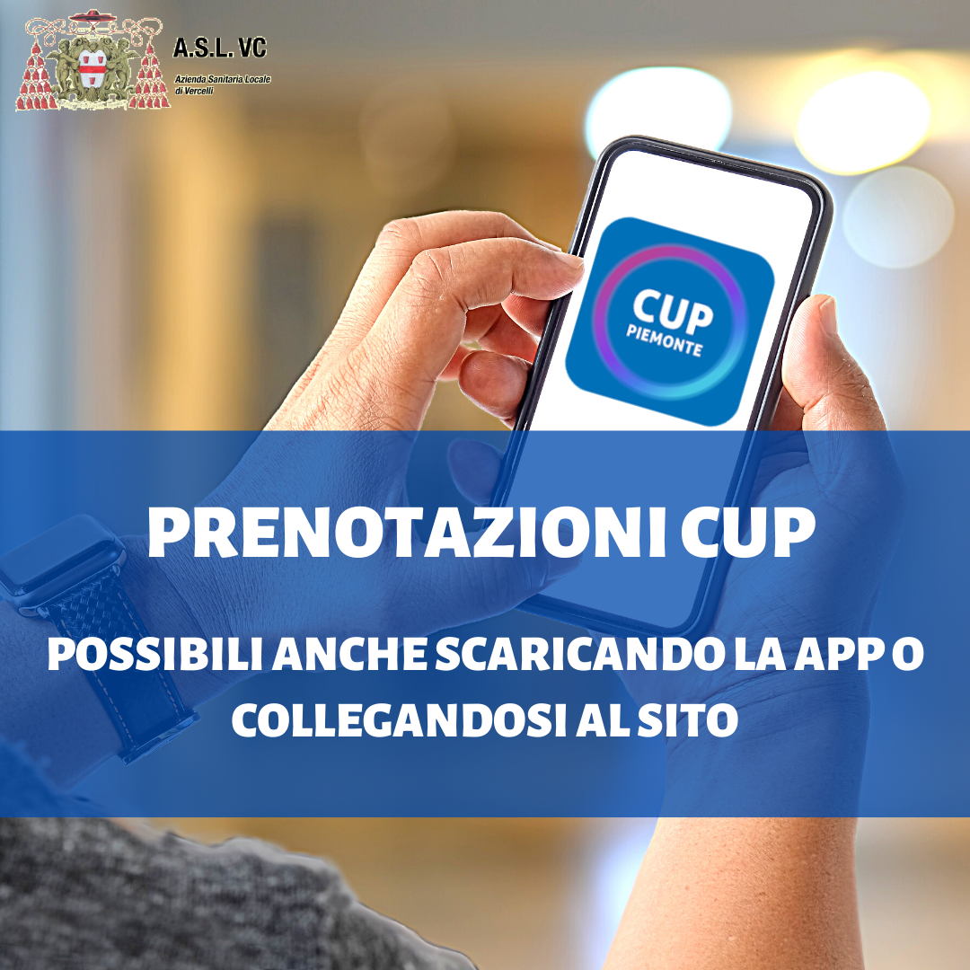 App CUP Piemonte una nuova possibilità per le prenotazioni da