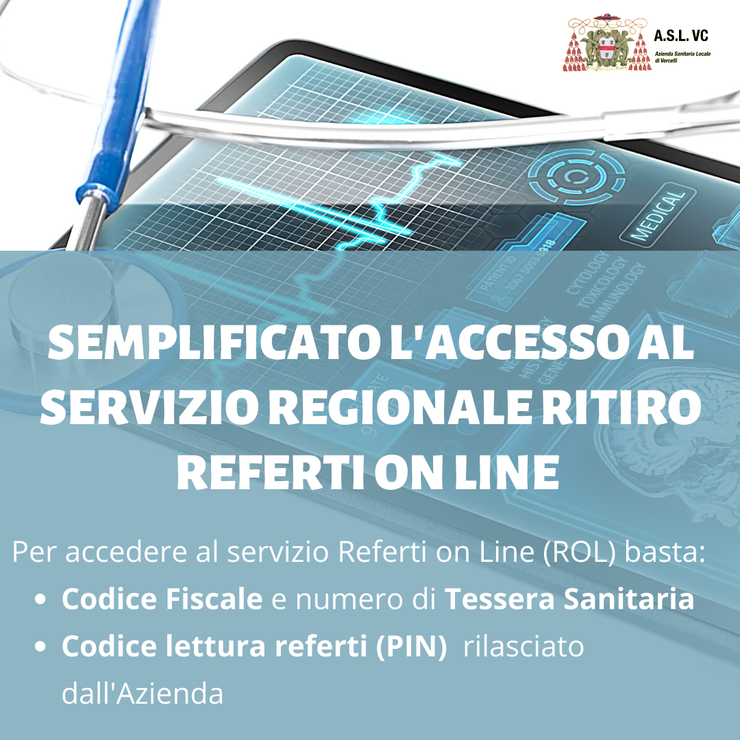 Ritiro Referti Online L Aquila Sanità digitale. Samplificato l'accesso al servizio regionale ritiro